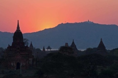 Sonnenuntergang in Bagan