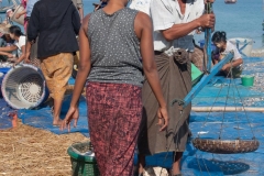 Myanmar - Fischer am Strand