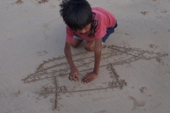 Myanmar - Fischer am Strand