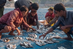 Myanmar - Fischer am Strand