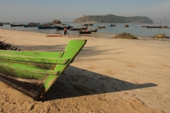 Myanmar - Fischer am Strand